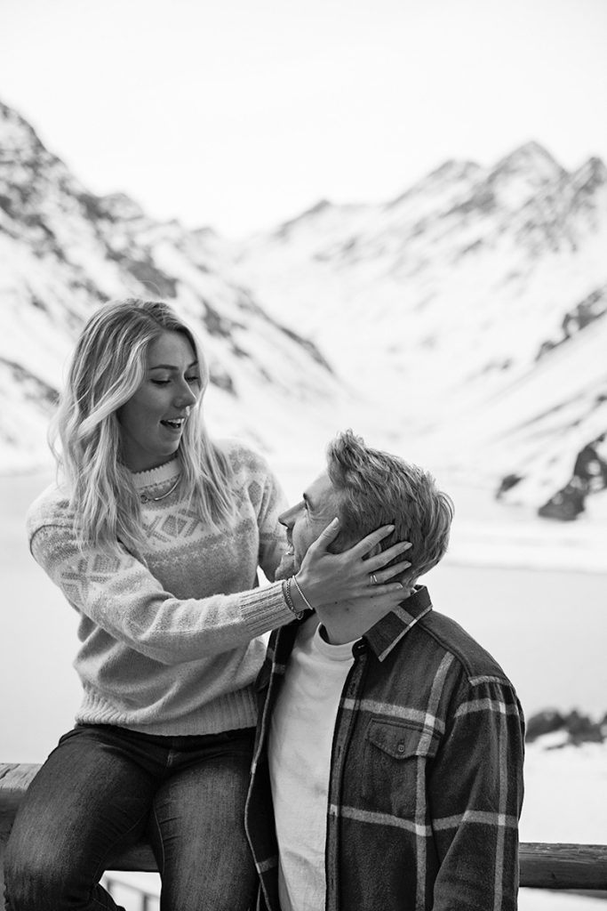 Shiffrin and her boyfriend (and fellow World Cup racer) Aleksander Kilde slow things down in Portillo, Chile.