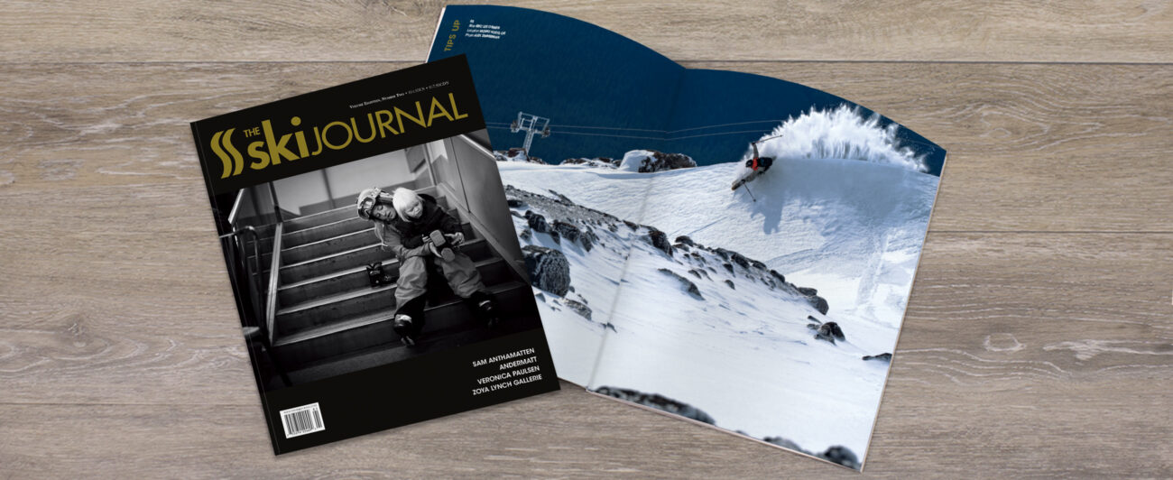 The Ski Journal, Volume Eighteen, Number Two: Sam Anthamatten, Andermatt, Veronica Paulsen, Zyoa Lynch Gallerie