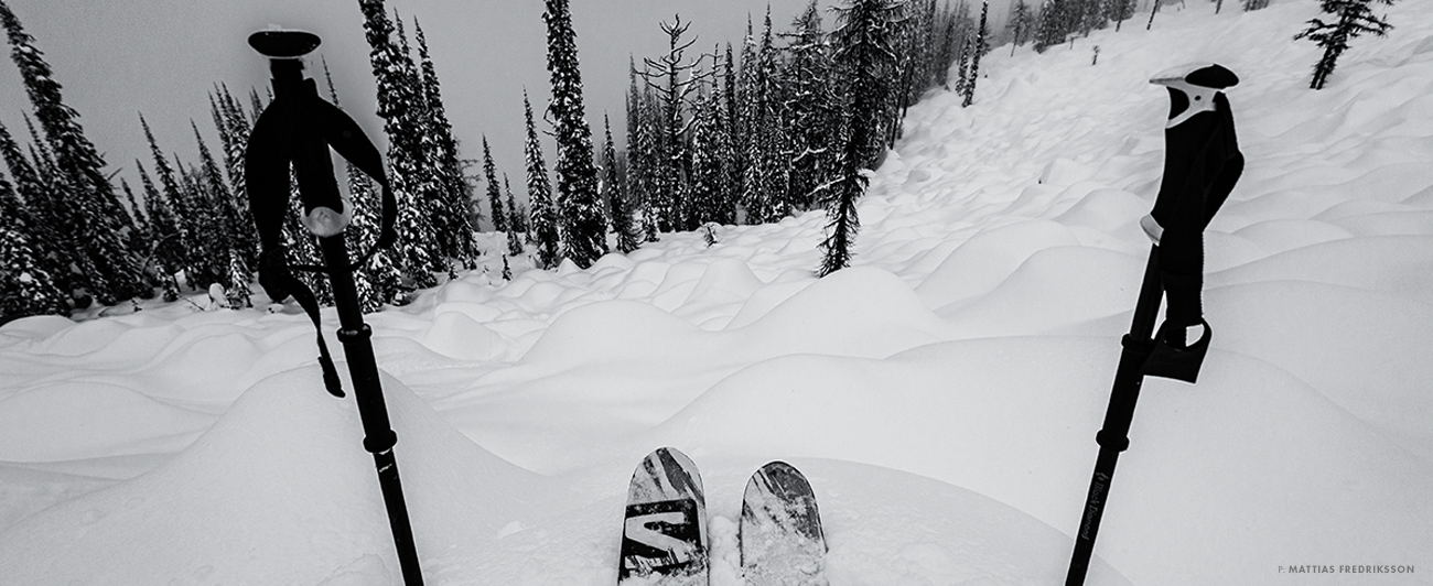 Steep, deep and silent. What more could you ask for? Whitewater, BC. Photo: Mattias Fredriksson
