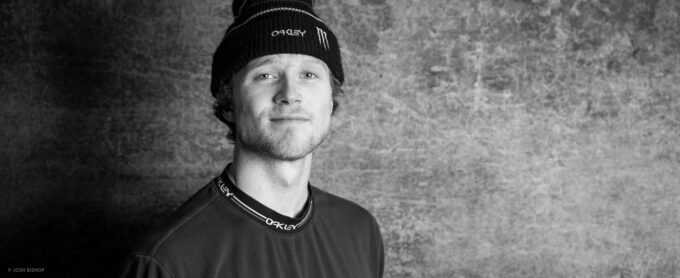 “I first met Colby Stevenson in Aspen, CO, when he was a forerunner in the X Games SuperPipe. He was 10 years old at most and I’m not sure he could air more than a couple feet out of it. Over a decade later, he won double gold in Knuckle Huck and Slopestyle at Aspen X Games in 2020. I wonder if that 10-year-old kid knew he’d win the event one day, or if I knew I’d be shooting portraits of that same kid years later.” Photo: Josh Bishop